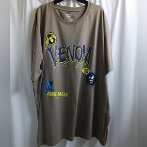 Marvel Venom Graphic Tee - Brown and Blue